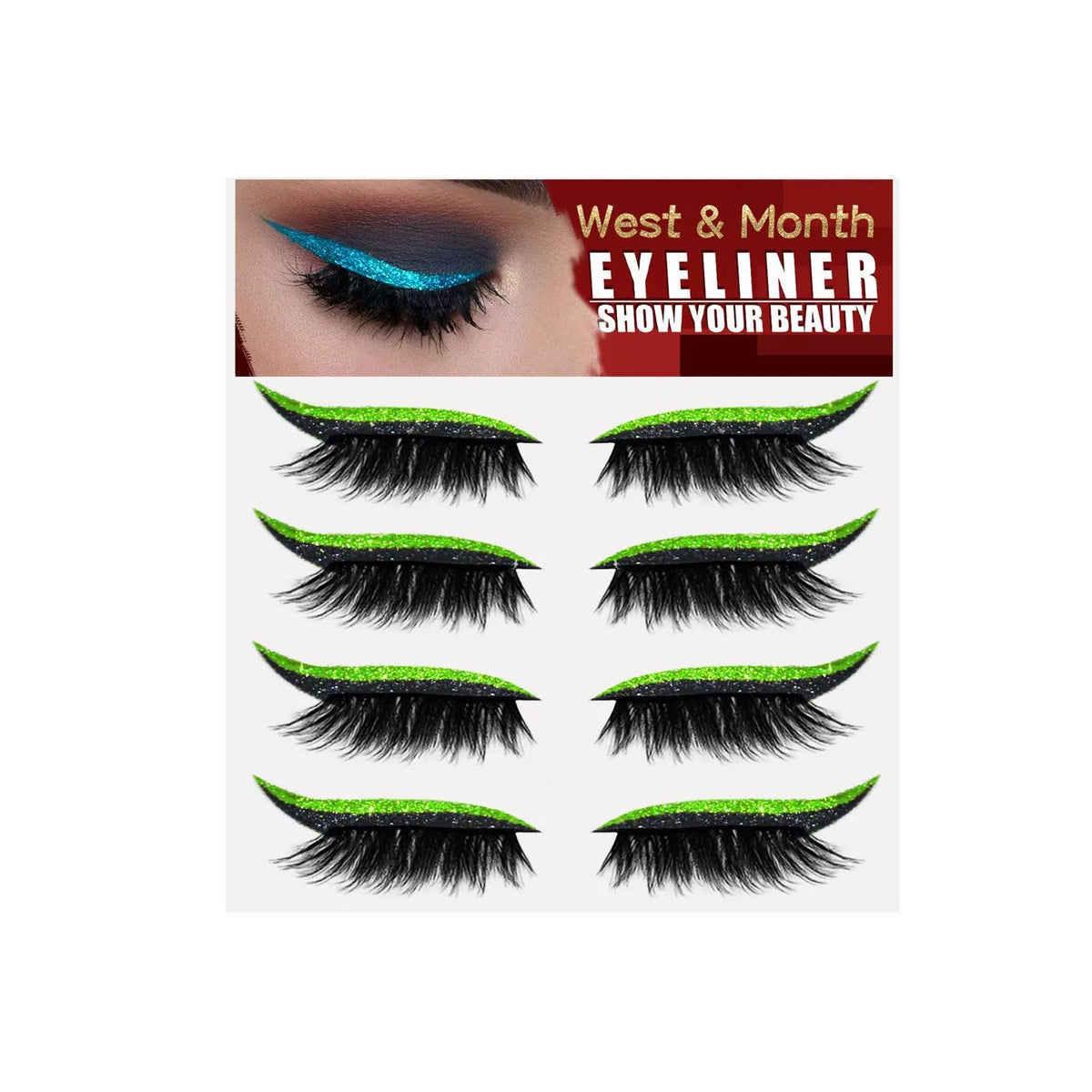 Reusable Eyeliner Eyelash Stickers Eyelid Tape Invisible Self-adhesive Eye Line ﻿