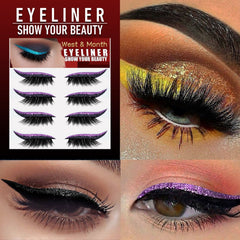 Reusable Eyeliner Eyelash Stickers Eyelid Tape Invisible Self-adhesive Eye Line ﻿