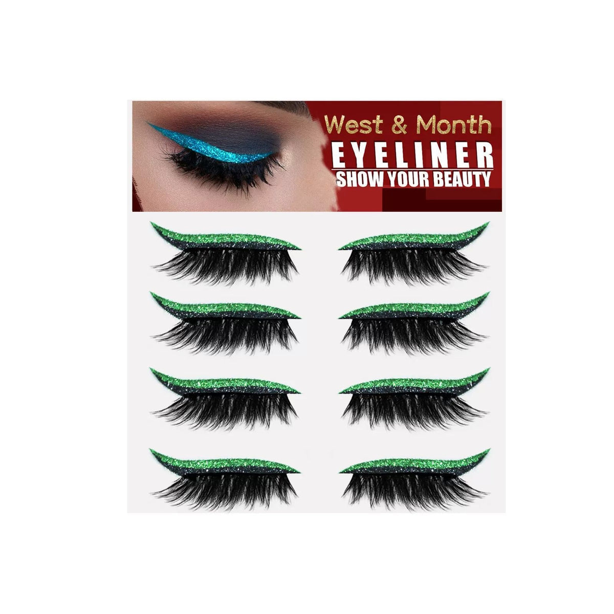 Reusable Eyeliner Eyelash Stickers Eyelid Tape Invisible Self-adhesive Eye Line ﻿
