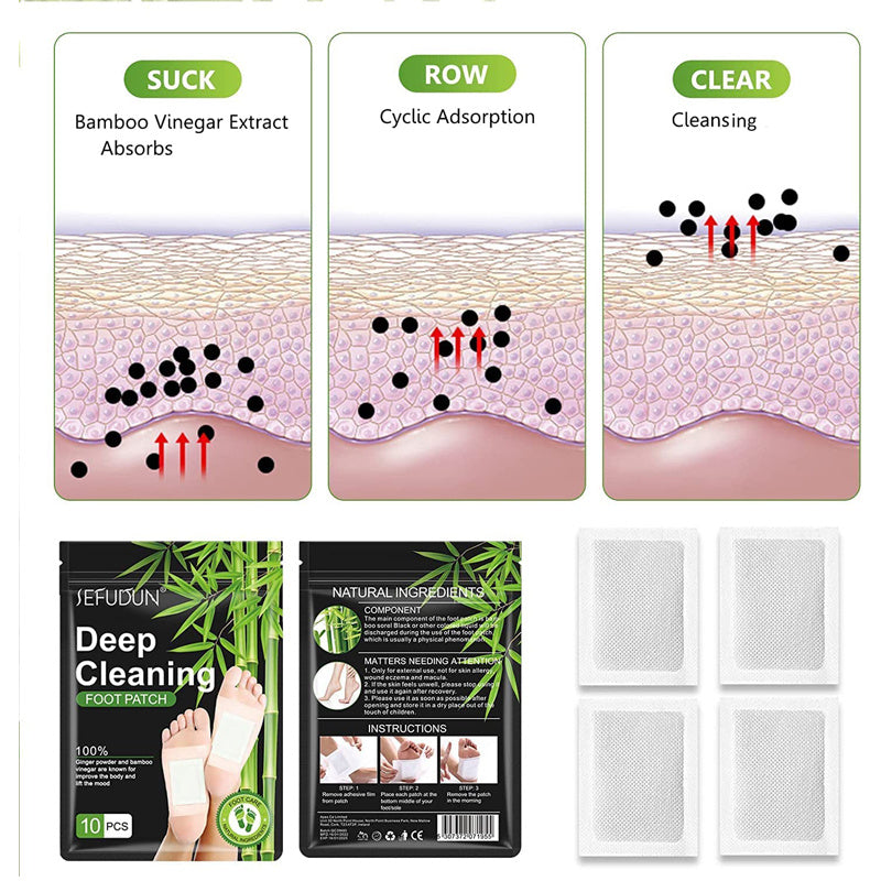 deep cleansing foot pads