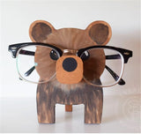 Eyeglass Holder Wooden Pet Glasses Stand Sunglasses Jewelry Stand Display Rack