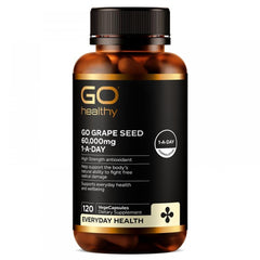 Go Healthy GO Grape Seed 60,000mg 1-A-Day 120 Capsules