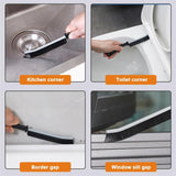 Hard Bristle Crevice Gap Cleaning Crevice Brush For Bathrooms Kitchens Windows