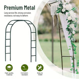 Elegant Metal Garden Arch - Perfect For Climbing Plants, Vines & Roses