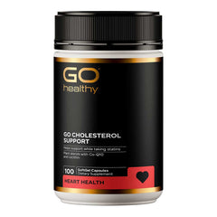 Go Healthy Go Cholesterol Support 100 Softgel Capsules