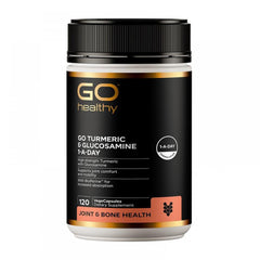 Go Healthy Turmeric & Glucosamine 1-A-Day 120 Vega Capsules