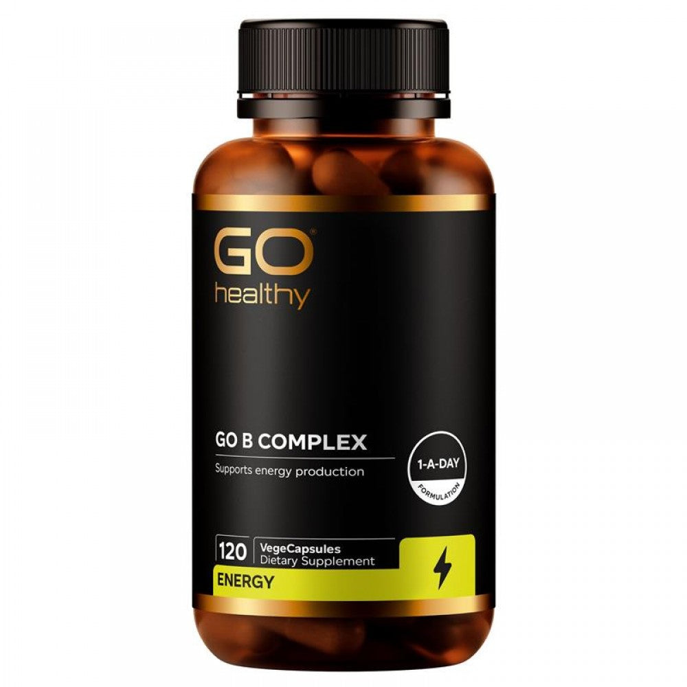 Go Healthy Go B Complex - Maximum Potency 120 Vegecaps