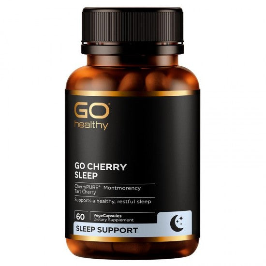 Go Healthy Go Cherry Sleep 60 Vegecaps