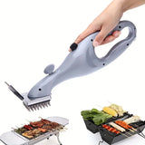 Grill Cleaner Brush  BBQ Grill Cleaning Tool Stainless Steel Bristles Wire Brush with Scraper