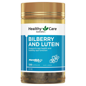 Healthy Care Bilberry & Lutein 120 Capsules