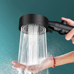 High Pressure Shower Head with 5 Spray Modes and ON/Off Switch