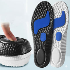 High Elastic Sports Insoles Shock Absorbing Cushioning Shoe Inserts for Men Women