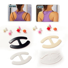 16PCs Invisible Bra Strap Buckle Clips Anti-Slip Holder