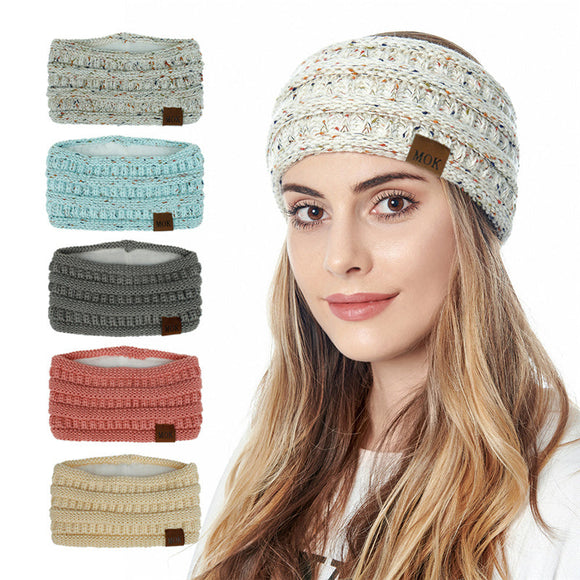 Knitted Fleece-Lined Headbands