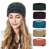 Knitted Fleece-Lined Headbands