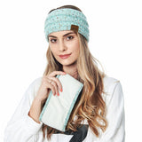 Knitted Fleece-Lined Headbands