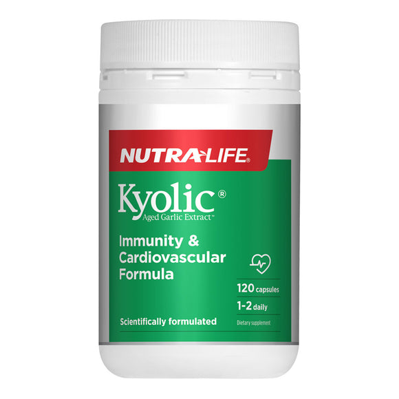 Nutra-Life Kyolic Aged Garlic Extract 120 Capsules