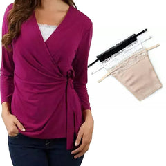 3Pcs Lace Trim Cleavage Covers