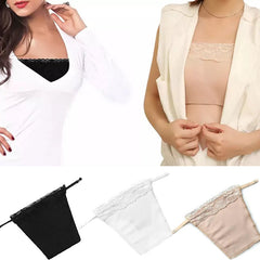 3Pcs Lace Trim Cleavage Covers