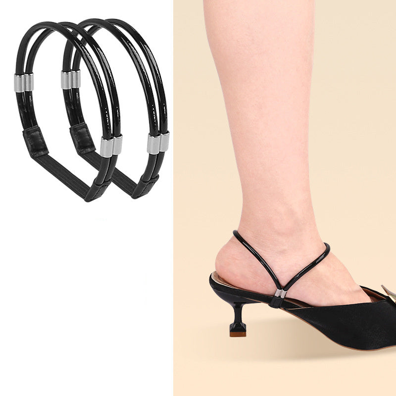 Detachable Elastic Shoe Laces Straps With Antislip Stickers