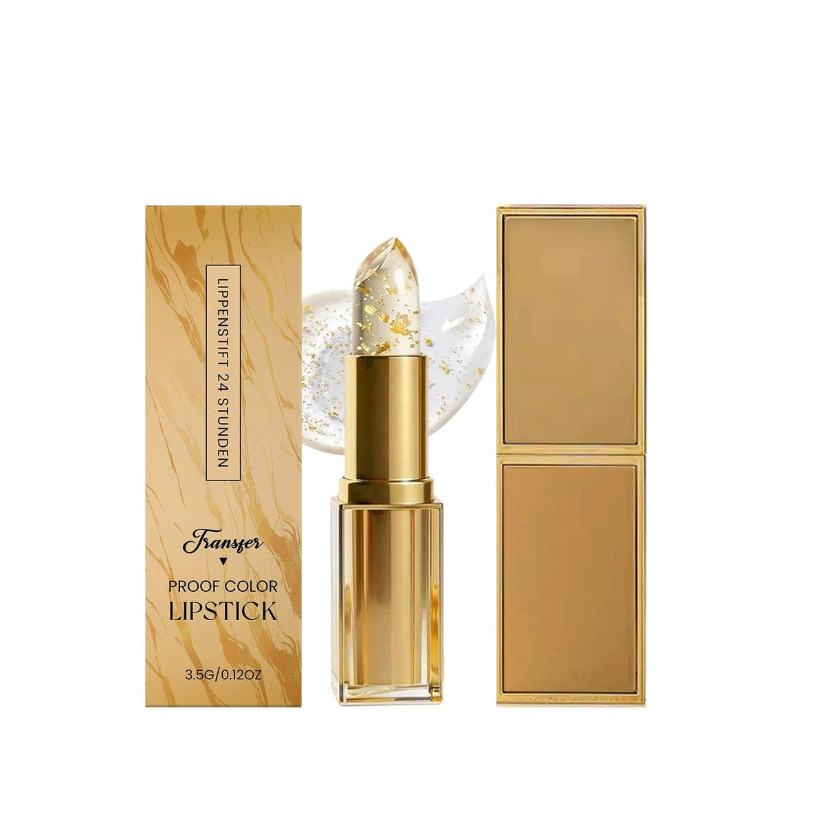 Gold Foil PH Lip Balm Color Changing Lipstick Moisturizing Jelly Lip Stick