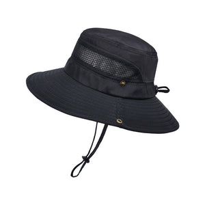 Fisherman Breathable Sun Hat for Men Women Hiking Fishing Beach Travel Outdoor