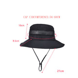 Fisherman Breathable Sun Hat for Men Women Hiking Fishing Beach Travel Outdoor