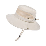 Fisherman Breathable Sun Hat for Men Women Hiking Fishing Beach Travel Outdoor