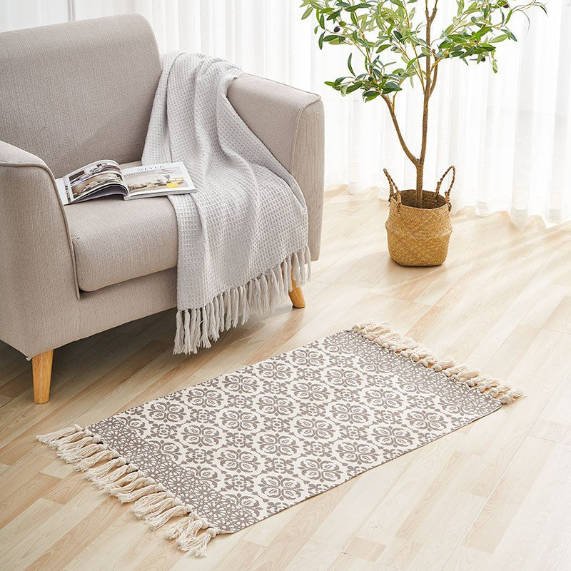 Marlow Floor Rug Boho Area Rugs Machine Washable Living Room Bedroom Carpet