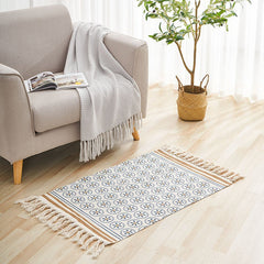 Marlow Floor Rug Boho Area Rugs Machine Washable Living Room Bedroom Carpet