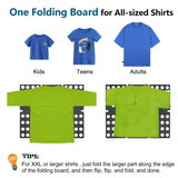 Magic Flip Clothes Folding Board Fast Folding Laundry Organizer for T-Shirts Pants