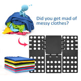 Magic Flip Clothes Folding Board Fast Folding Laundry Organizer for T-Shirts Pants