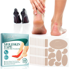Moleskin Tape Heel Stickers Blister Prevention Pads