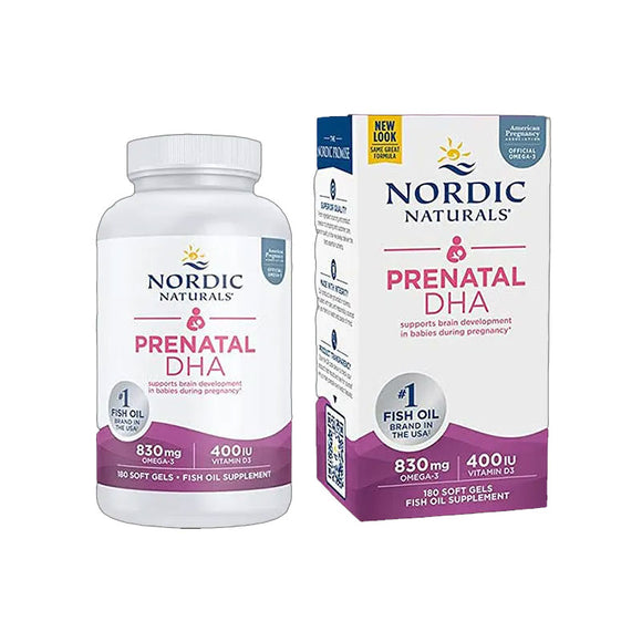 Nordic Naturals Prenatal DHA 180 Softgels