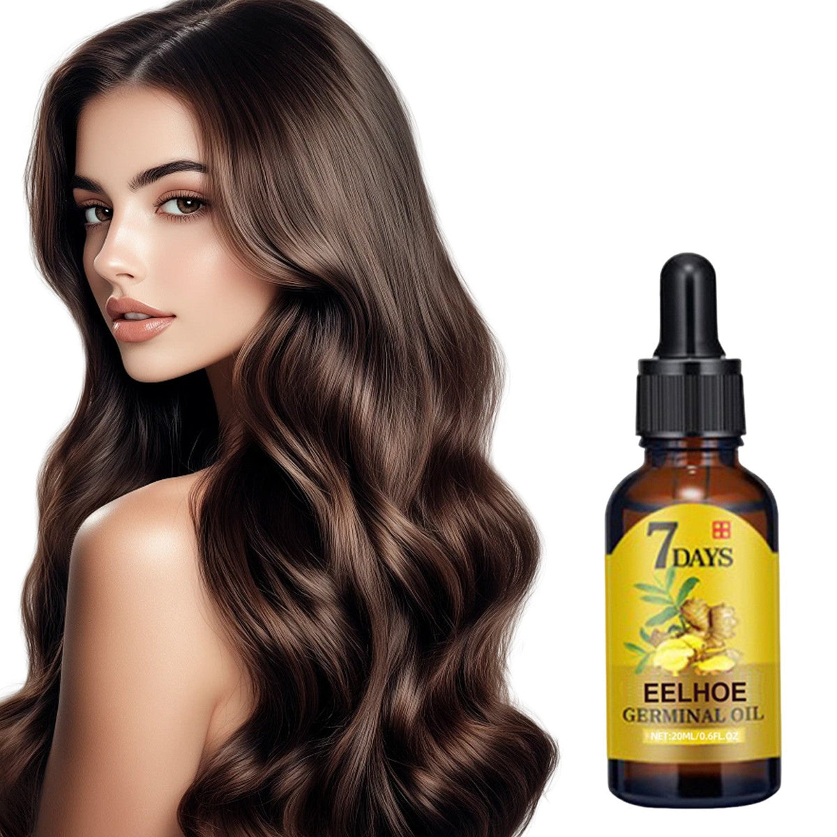 Nutrient Solution Care Products Ginger Hair Growth Oil Natural Essential