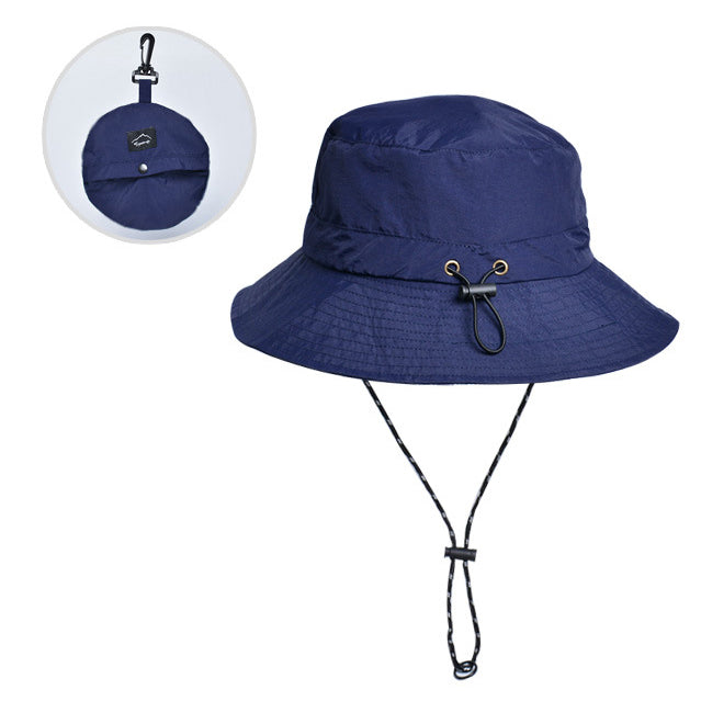 Waterproof Bucket Hat for Women and Men Sun Protection Beach Sun Hat Fishing Safari Boonie Cap