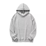 Unisex Lightweight Sports Hoodie Basic Plain Hooded Sweatshirt Jumper