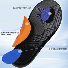 Arch Support Sports Insoles Shock Absorbing Breathable Cushioning Shoe Inserts for Men Women