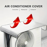 Outdoor Air Conditioner Protective Cover With Rain And Sun Protection