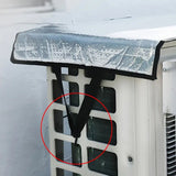 Outdoor Air Conditioner Protective Cover With Rain And Sun Protection