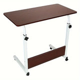 Adjustable Height PC Computer Rolling Desk Laptop Stand Portable Standing Desk