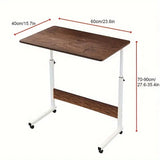 Adjustable Height PC Computer Rolling Desk Laptop Stand Portable Standing Desk