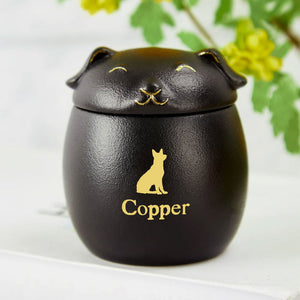 Personalized Dog Urn Cat Urn Pet Ashes Keepsake Memorial Ceramics Ashes Funeral Urn