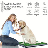 Large Dog Toilet Training Grass Mat Pad 70x47cm Pet Potty Indoor Outdoor