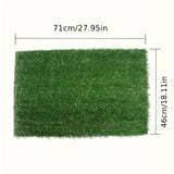 Large Dog Toilet Training Grass Mat Pad 70x47cm Pet Potty Indoor Outdoor