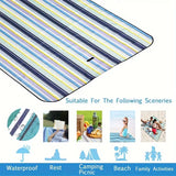 Portable Waterproof Folding Picnic Blanket Extra Large Sand Proof Outdoor Beach Mat