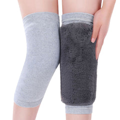 Plush Knee Brace Thick Protection Knee With Velvet Pads