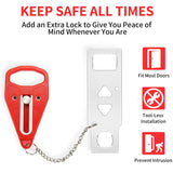 Portable Home Safety Door Lock