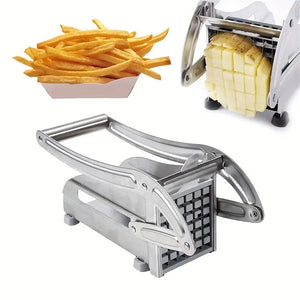 Potato Chipper Cutter French Fries Slicer Maker Meat Chopper Cutting Machine Kitchen Tool