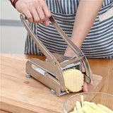 Potato Chipper Cutter French Fries Slicer Maker Meat Chopper Cutting Machine Kitchen Tool